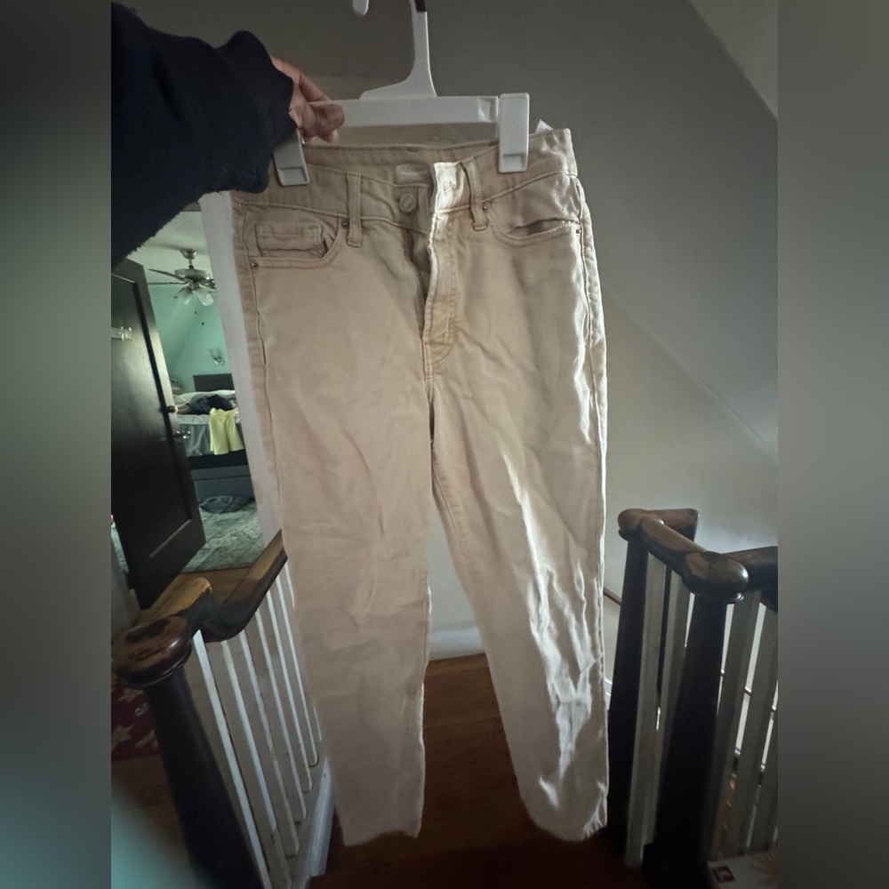 Old navy O.G. Straight Khaki jeans Size 4